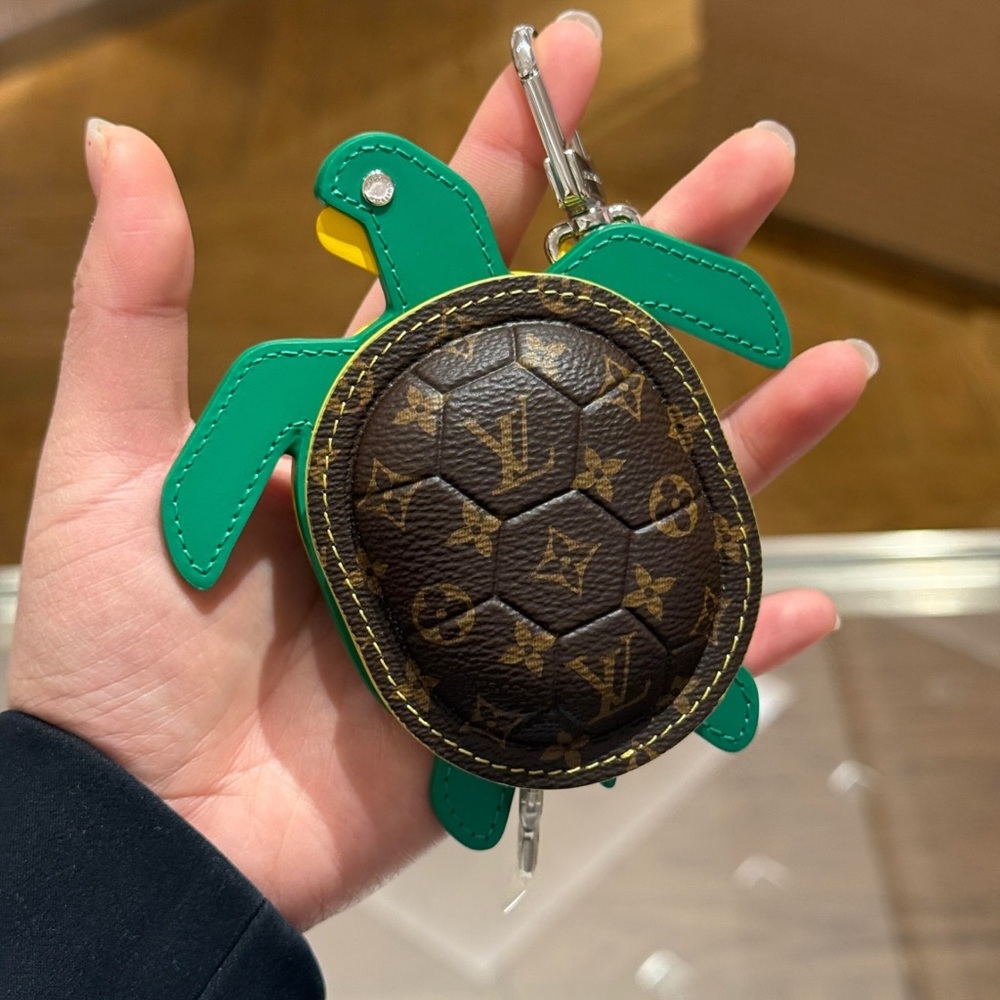 Turtle 🐢 Green and Brown Keychain and bag charms